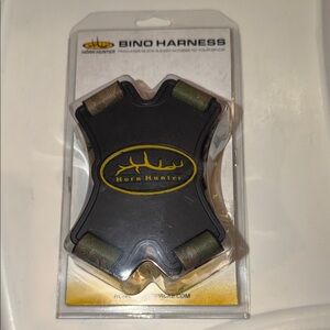 Hunter Bino Harness - Black with Camouflage Accents